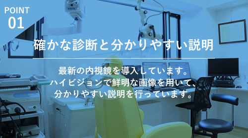 確かな診断と分かりやすい説明